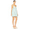 Camisole Sleeveless V neckline Open back Elegance Ruffled details Delicate Woman's Mini Dress