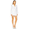 Long sleeves High quality V neckline High quality Exquisite Woman's Mini Blazer Dress