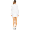 Long sleeves High quality V neckline High quality Exquisite Woman's Mini Blazer Dress