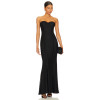 Off shoulder Lace trims Feminine Open back Slim Woman's Chic Dress