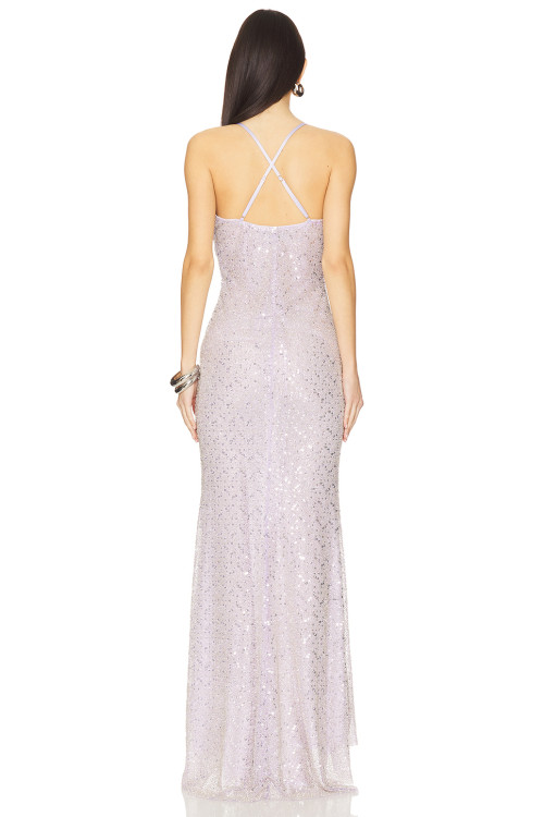 Eye catching Shimmering Glamorous Dazzling Alluring Sophisticated Gorgeous Woman's Long Dress