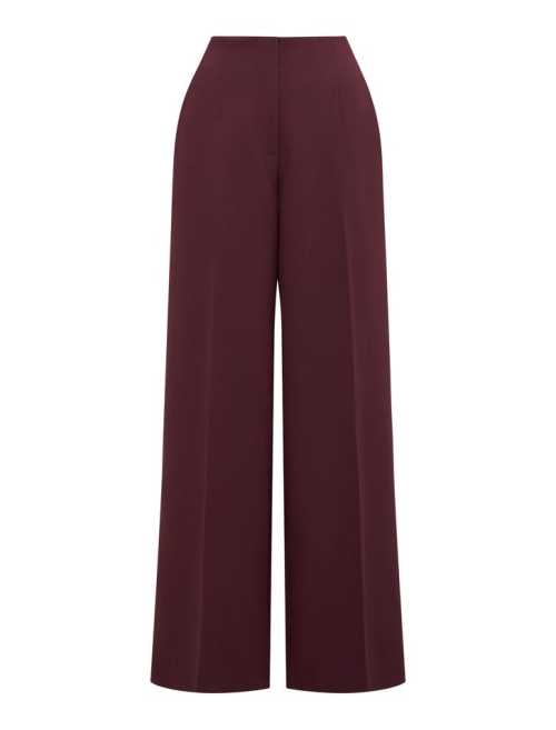 High waisted Versatile Sophisticated Smooth Draped Polished Relaxed Woman's Fashion Pants