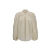 Embroidery Elegance Hot sale Lightweight Flowy Comfortable Woman's Fashion Blouses