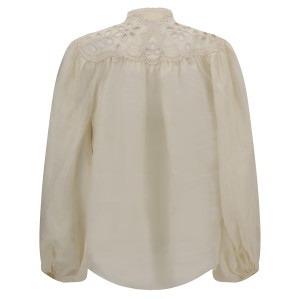 Embroidery Elegance Hot sale Lightweight Flowy Comfortable Woman's Fashion Blouses