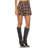 Eye catching Plaid High waisted Lightweight Flowy Stylish Trendy Woman's Skirt Shorts