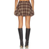 Eye catching Plaid High waisted Lightweight Flowy Stylish Trendy Woman's Skirt Shorts