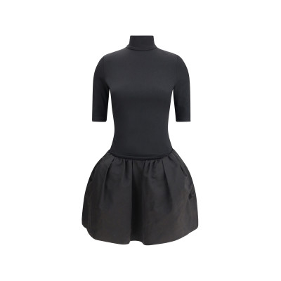 Bodycon Midi length sleeves Voluminous skirt Hot sale Customized Fashion Woman's Mini Dress