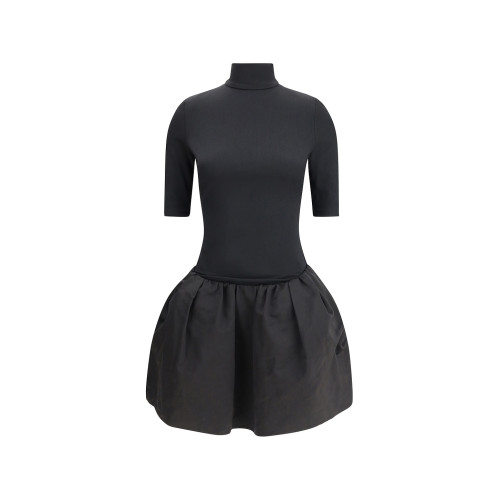Bodycon Midi length sleeves Voluminous skirt Hot sale Customized Fashion Woman's Mini Dress