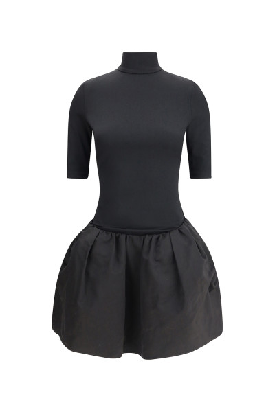 Bodycon Midi length sleeves Voluminous skirt Hot sale Customized Fashion Woman's Mini Dress