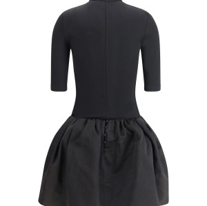 Bodycon Midi length sleeves Voluminous skirt Hot sale Customized Fashion Woman's Mini Dress