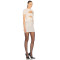 Cut out Cape like See through Luxury Fashionable 2025 New Design Woman's Mini Dress