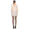 Cut out Cape like See through Luxury Fashionable 2025 New Design Woman's Mini Dress