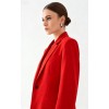 Vibrant Formal Office style V neckline Lapel collar Tailored fit Woman's Fashion Blazer