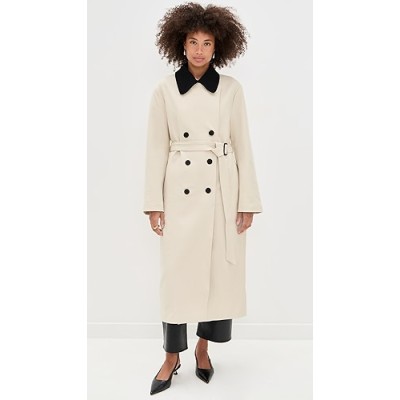 Double breasted Adjustable belt breasted 2025 Customization Woman's Fashion Trench coat