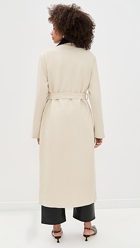 Double breasted Adjustable belt breasted 2025 Customization Woman's Fashion Trench coat