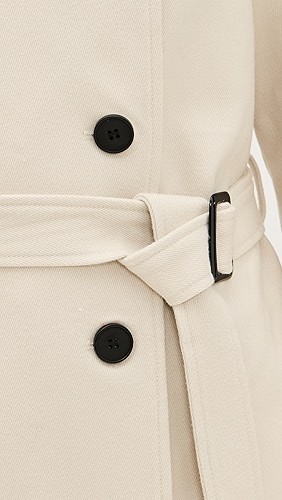 Double breasted Adjustable belt breasted 2025 Customization Woman's Fashion Trench coat