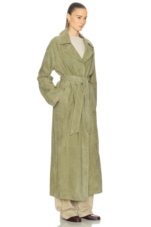 Notched lapel Relaxed Floor length Versatile Hot sale Customization Woman's Fashion Coats