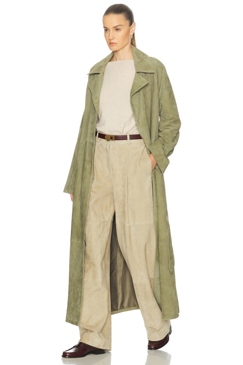 Notched lapel Relaxed Floor length Versatile Hot sale Customization Woman's Fashion Coats