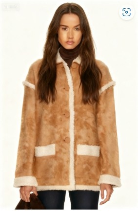 Cozy aesthetic Relaxed fit Oversized Comfortable Neutral Timeless Elegant Woman's Coat