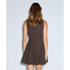 Elegance Delicate Feminine Sleek Flattering Sleeveless Polished Chic Woman's Mini Dress