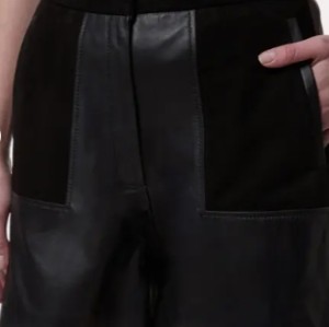 Cool Trendy Sleek Modern Edgy Chic Fashionable Hot sale Edgy Woman's Leather Pants