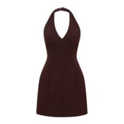 Chic Stylish Halter V neckline Sweet Open back Hot sale Woman's Fashion Garments