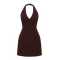 Chic Stylish Halter V neckline Sweet Open back Hot sale Woman's Fashion Garments