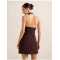 Chic Stylish Halter V neckline Sweet Open back Hot sale Woman's Fashion Garments