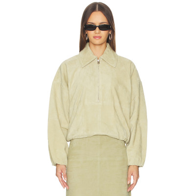 Luxurious Oversized Retro Versatile Timeless Soft Premium Minimalist Woman's Top Jackets