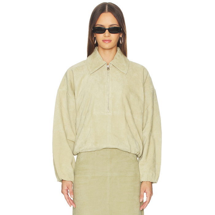 Luxurious Oversized Retro Versatile Timeless Soft Premium Minimalist Woman's Top Jackets