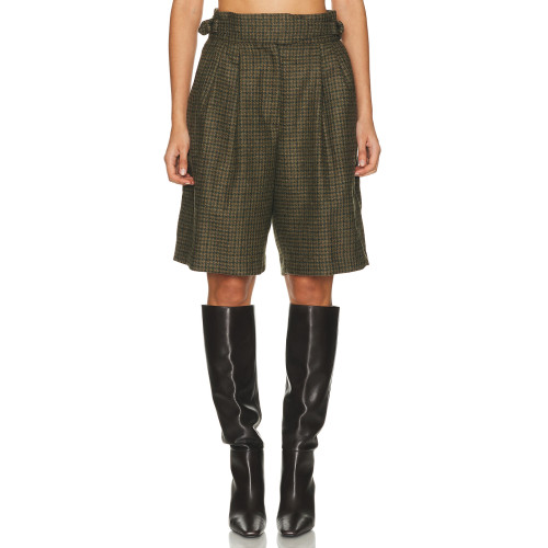 Vintage Charm Modern Sophistication Timeless Elegance Playful High end Woman's Midi Shorts