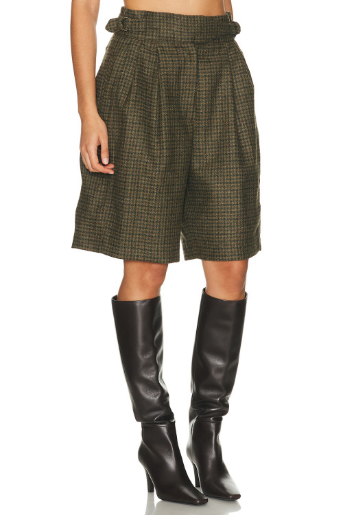 Vintage Charm Modern Sophistication Timeless Elegance Playful High end Woman's Midi Shorts