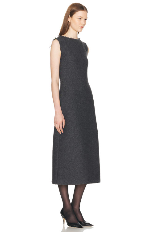 High end Sleeveless Elegant Sophisticated Timeless Woman's Fashionable Midi Dress