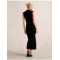 Fitted silhouette Square neckline Sleeveless Hot sale High quality Woman's Maxi Dress