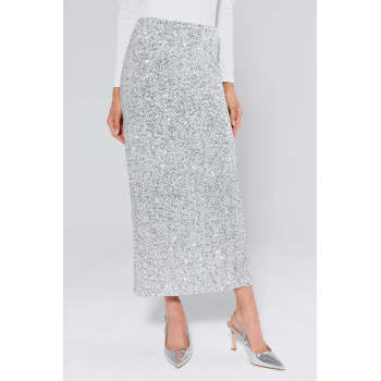 Shiny Sequins Eye catching Dazzling Customized Sparkling Shimmering Woman's Pencil Dress