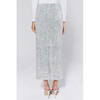 Shiny Sequins Eye catching Dazzling Customized Sparkling Shimmering Woman's Pencil Dress