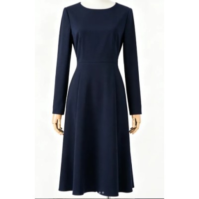 Elegant Polished Feminine Romantic Alluring Versatile Playful Woman's Midi Dress