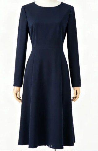 Elegant Polished Feminine Romantic Alluring Versatile Playful Woman's Midi Dress