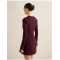 Stylish Modern Figure flattering Sleek Refined Elegant Form fitting Woman's Mini Dress