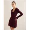 Stylish Modern Figure flattering Sleek Refined Elegant Form fitting Woman's Mini Dress