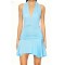 Halter Deep V neckline Open back Sleeveless Party Bodycon Slim Woman's Mini Dress