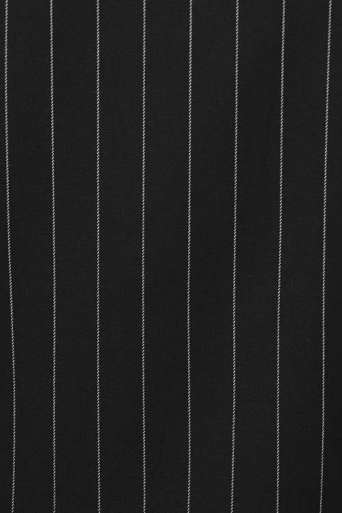 Pinstripe High neckline High end Fashion forward Modern Business style Woman's Blouses