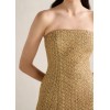 Off shoulder Open back Sexy Elegance Shinny Delicate Charming Woman's Mini Dress