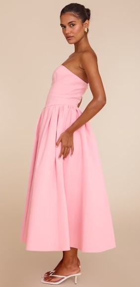 Off shoulder Open back Romantic Timeless Old money style Woman's Fashion Dress