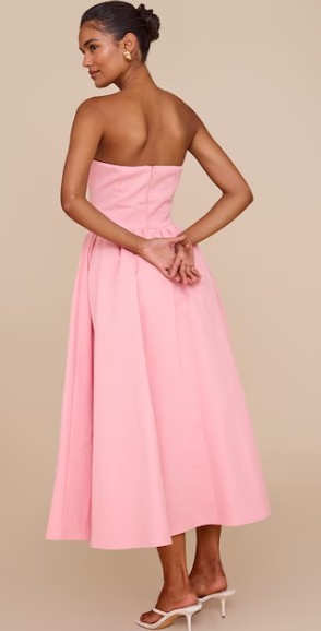 Off shoulder Open back Romantic Timeless Old money style Woman's Fashion Dress