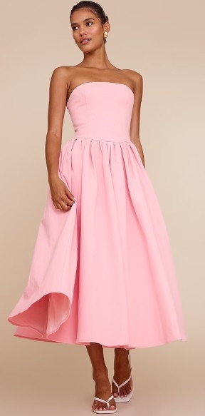 Off shoulder Open back Romantic Timeless Old money style Woman's Fashion Dress