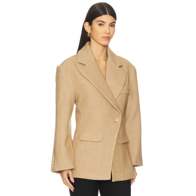 Classic Timeless Old money style Customized Modern Relaxed Neutral Woman's Blazer
