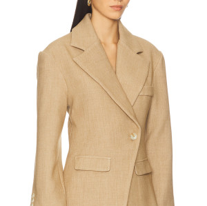 Classic Timeless Old money style Customized Modern Relaxed Neutral Woman's Blazer