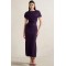 Eye catching Elegance Delicate Bodycon Fashionable Timeless Side slit Woman's Midi Dress