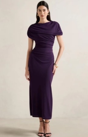 Eye catching Elegance Delicate Bodycon Fashionable Timeless Side slit Woman's Midi Dress